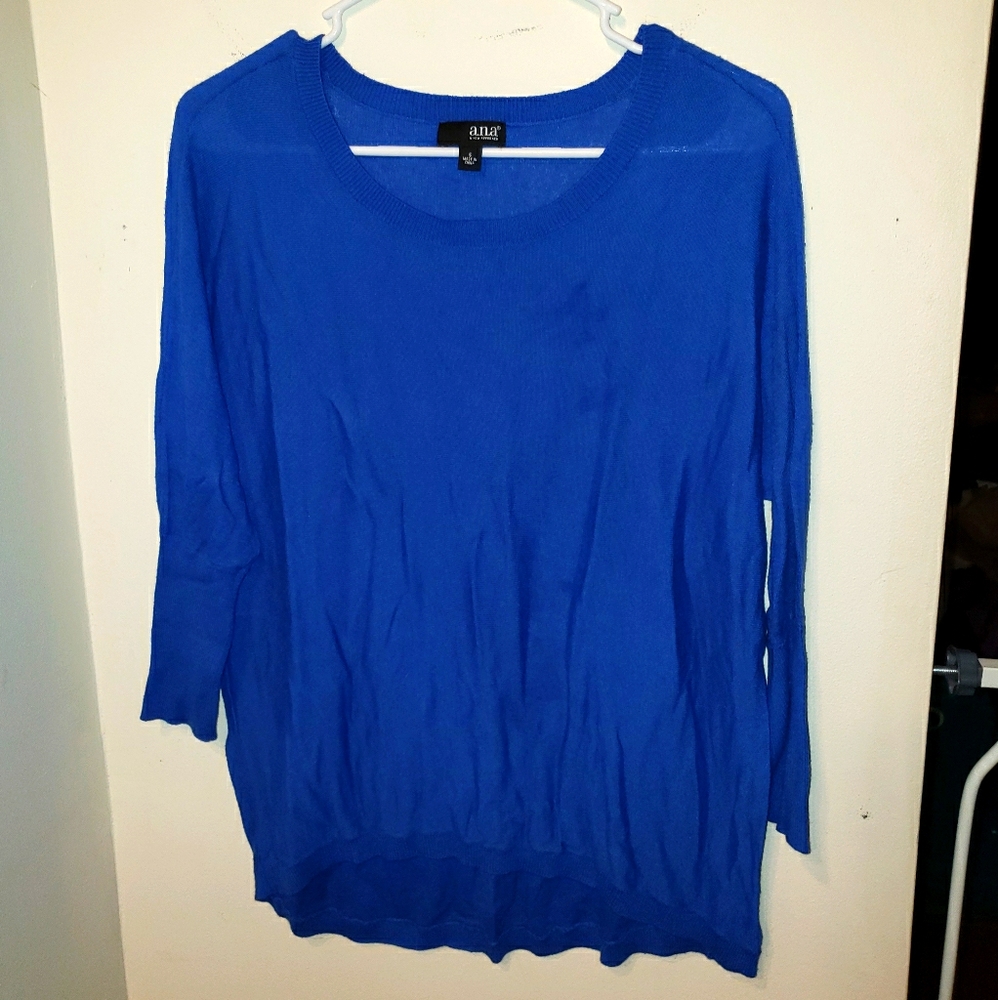 Blue sweater